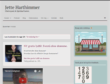 Tablet Screenshot of harthimmer.dk